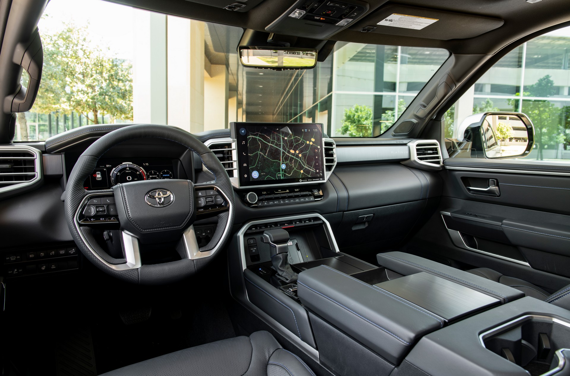 Download 2023 Toyota Sequoia Platinum - Interior HD Wallpaper 1920x1266 #24