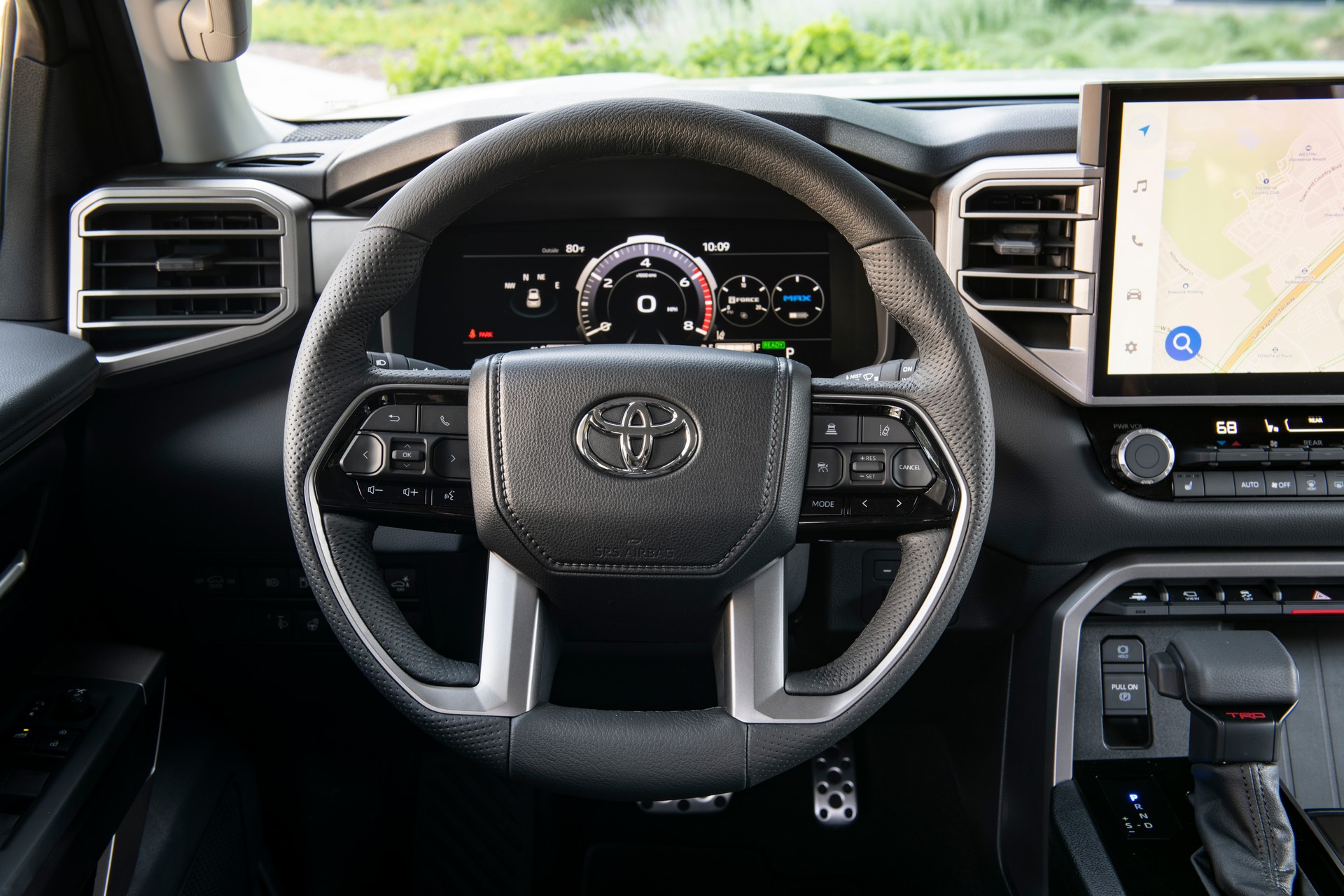 Download 2023 Toyota Sequoia SR5 TRD Sport Package - Interior, Steering Wheel HD Wallpaper 1920x1280 #25