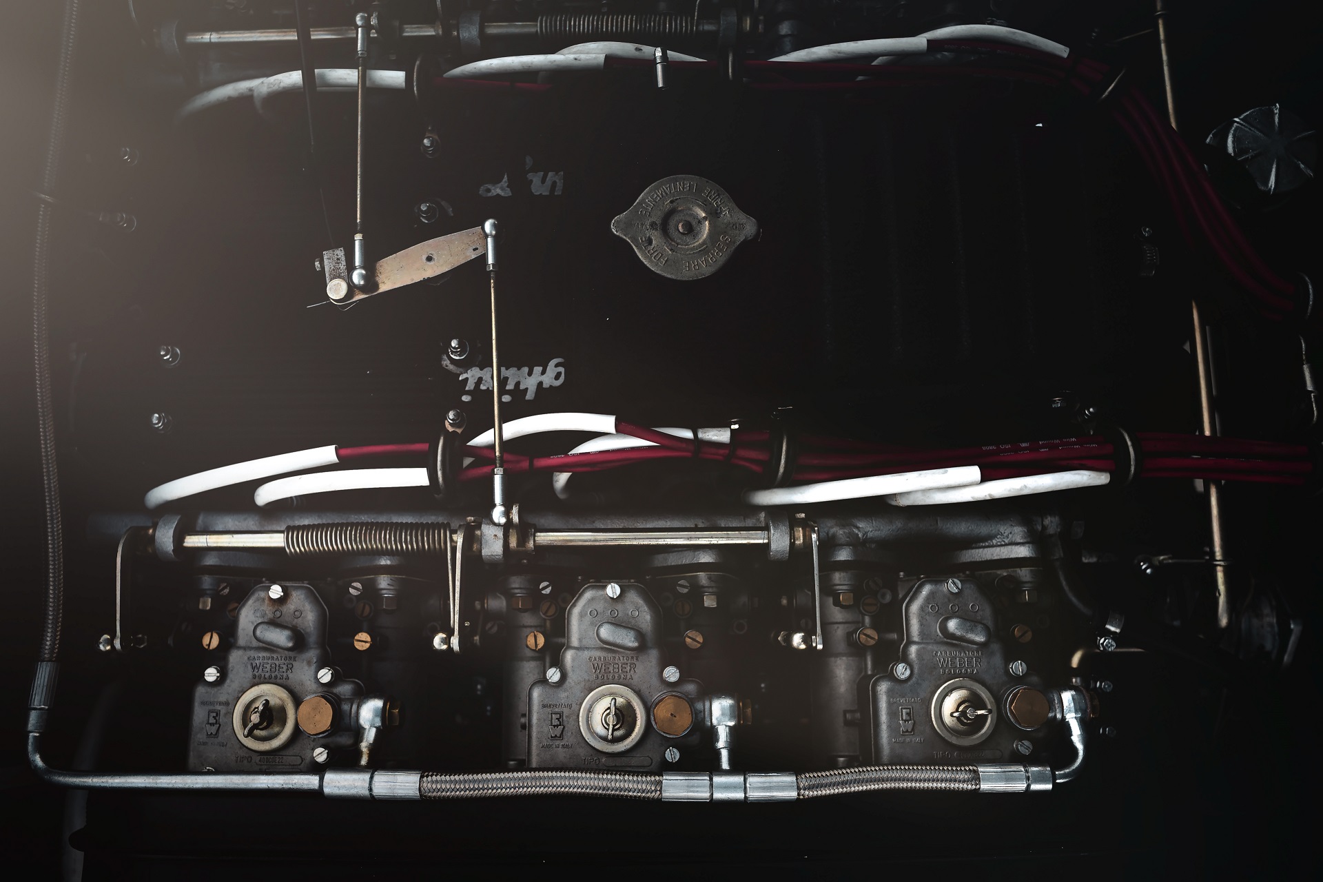 Download 1968 Lamborghini Espada 400 GT - Engine HD Wallpaper 1920x1280 #90