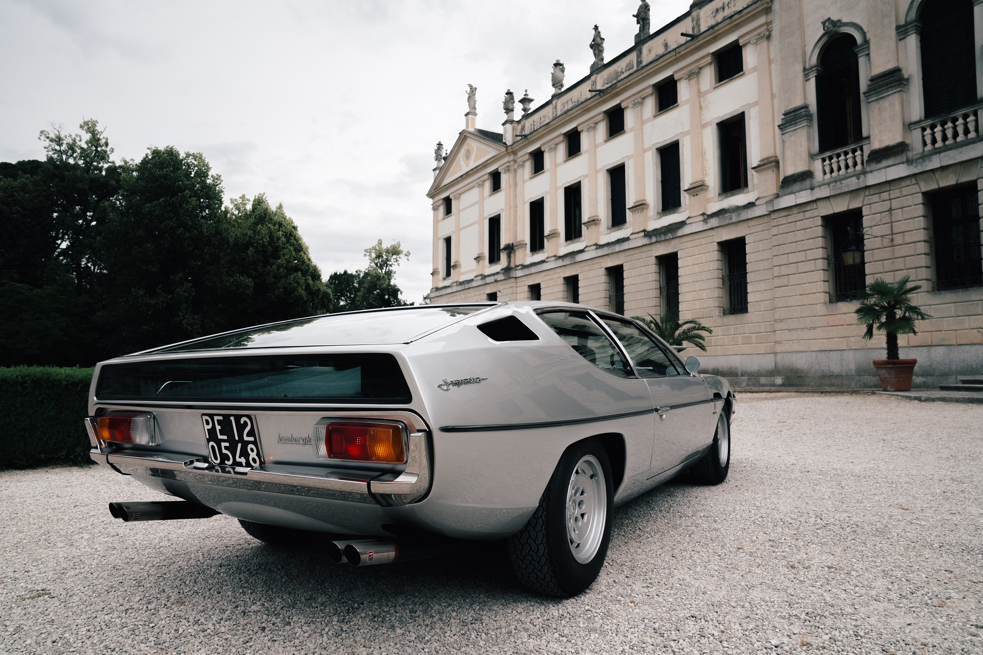 Download 1968 Lamborghini Espada 400 GT - Rear Three-Quarter HD Wallpaper 1920x1280 #11
