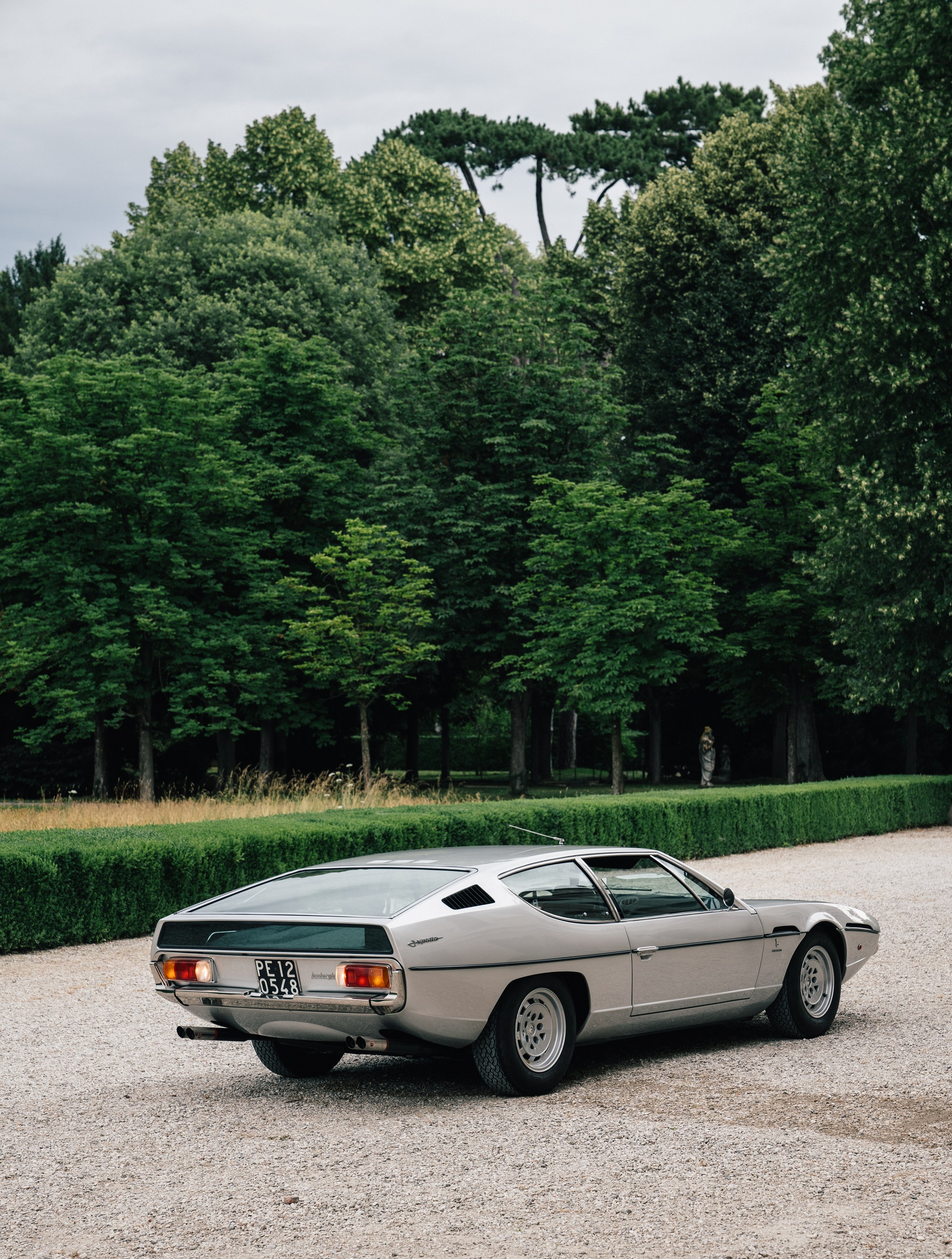 Download 1968 Lamborghini Espada 400 GT - Rear Three-Quarter HD Phone Wallpaper 1920x2538 #7