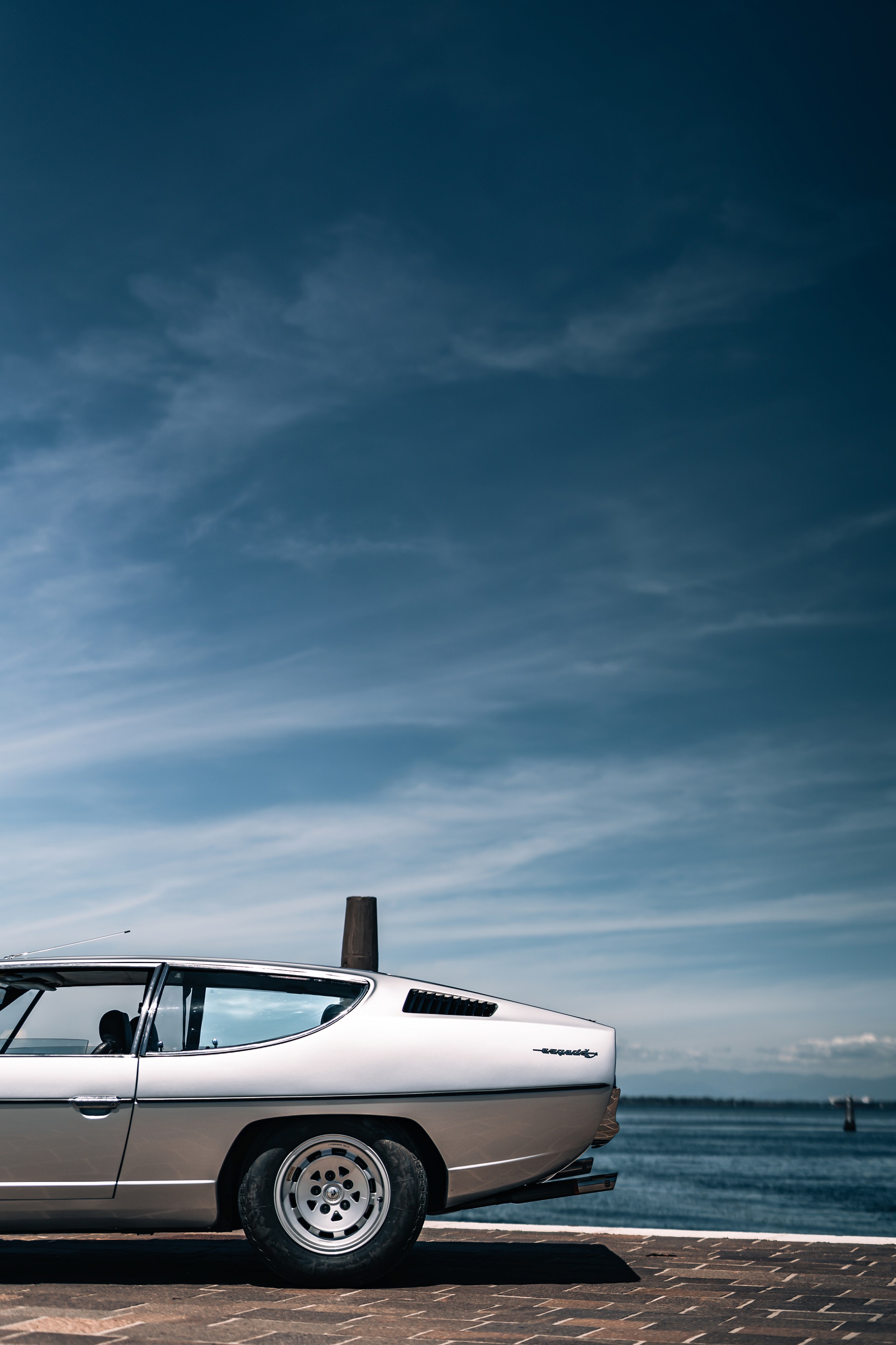 Download 1968 Lamborghini Espada 400 GT - Rear HD Phone Wallpaper 1920x2880 #62