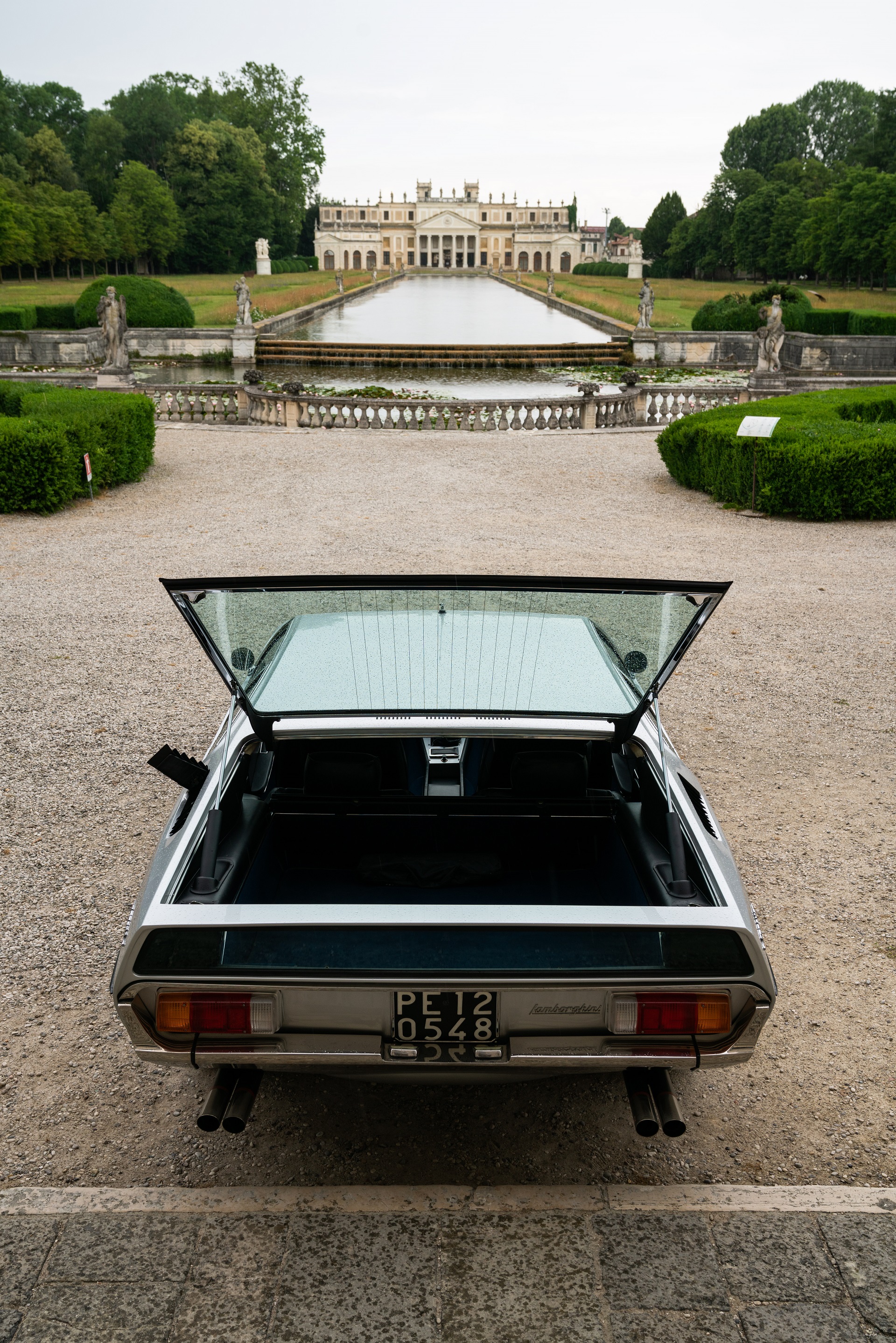 Download 1968 Lamborghini Espada 400 GT - Rear HD Phone Wallpaper 1920x2878 #14