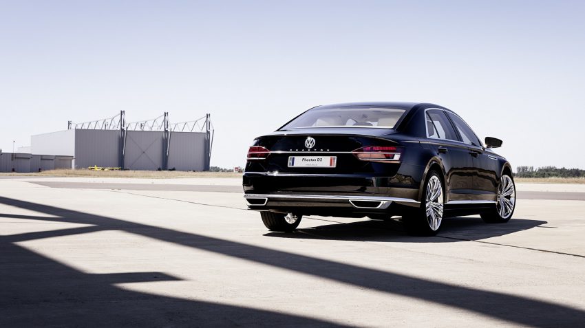 2016 Volkswagen Phaeton D2 Concept - Rear Wallpaper 850x477 #3