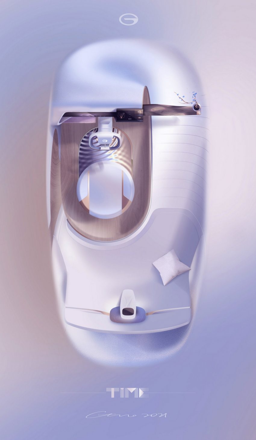 2021 GAC TIME Concept - Design Sketch Phone Wallpaper 850x1458 #33