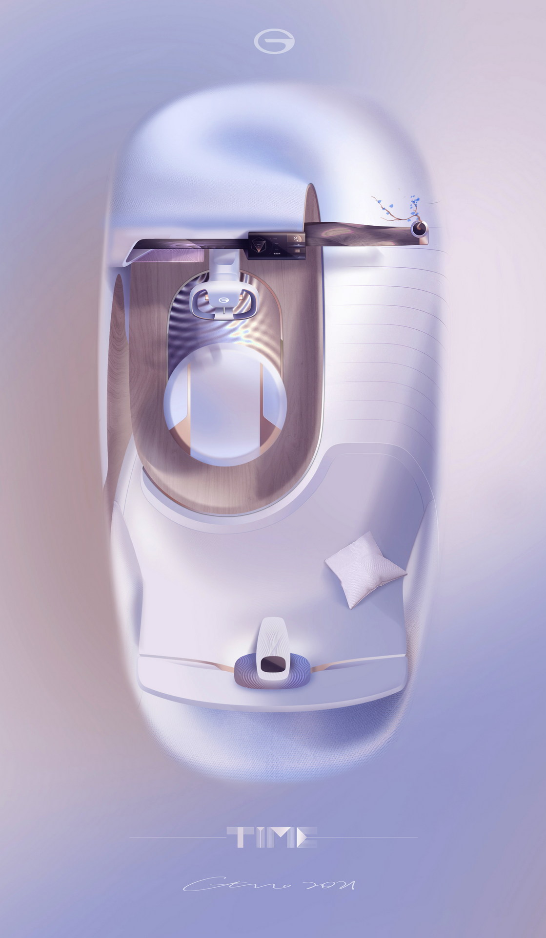 Download 2021 GAC TIME Concept - Design Sketch HD Phone Wallpaper 1119x1920 #33