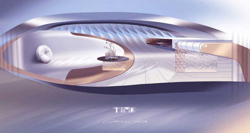 2021 GAC TIME Concept - Design Sketch Wallpaper 850x453 #37