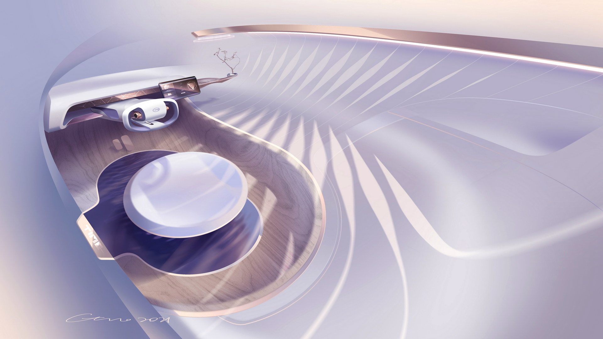 Download 2021 GAC TIME Concept - Design Sketch HD Wallpaper 1920x1080 #39