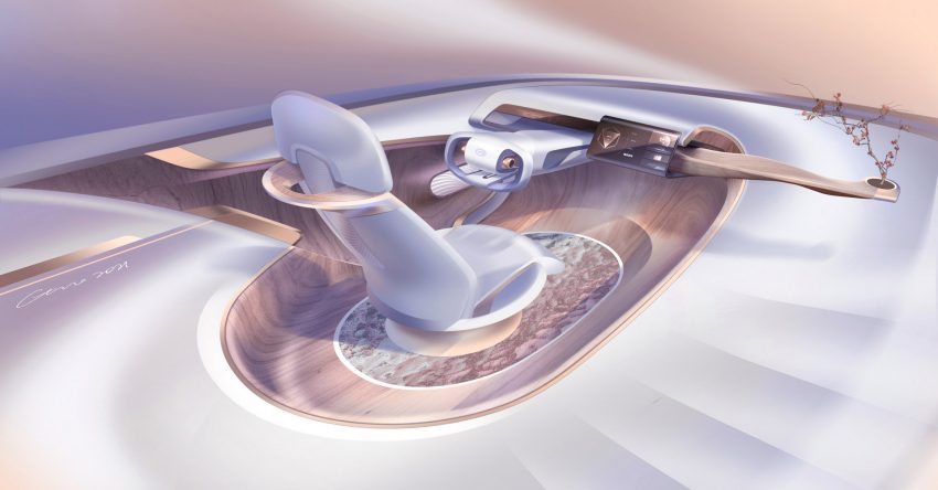 2021 GAC TIME Concept - Design Sketch Wallpaper 850x444 #40