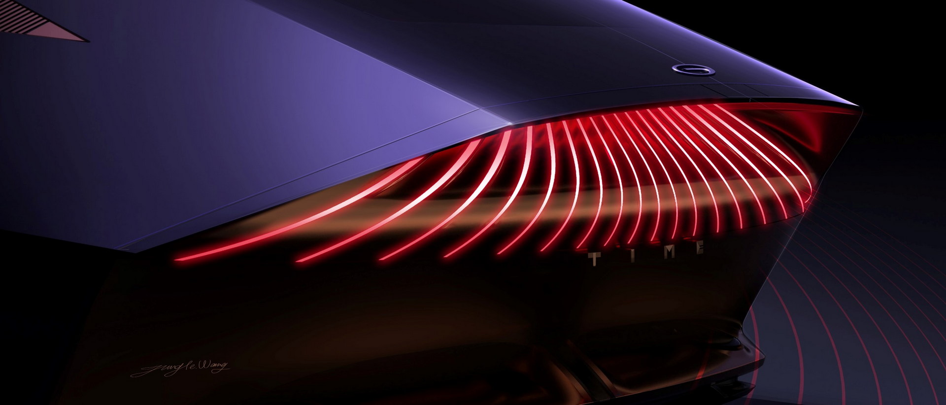 Download 2021 GAC TIME Concept - Design Sketch HD Wallpaper 1920x822 #23