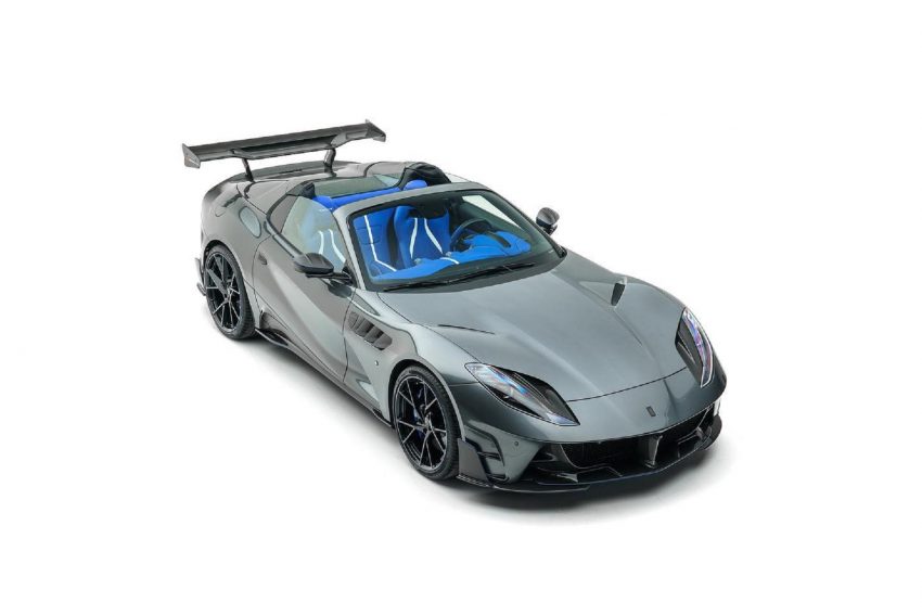 2021 Mansory Stallone GTS based on Ferrari 812 GTS - Front Three-Quarter Wallpaper 850x567 #2
