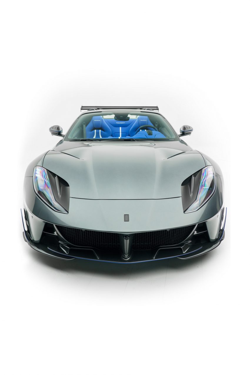 2021 Mansory Stallone GTS based on Ferrari 812 GTS - Front Phone Wallpaper 850x1274 #4