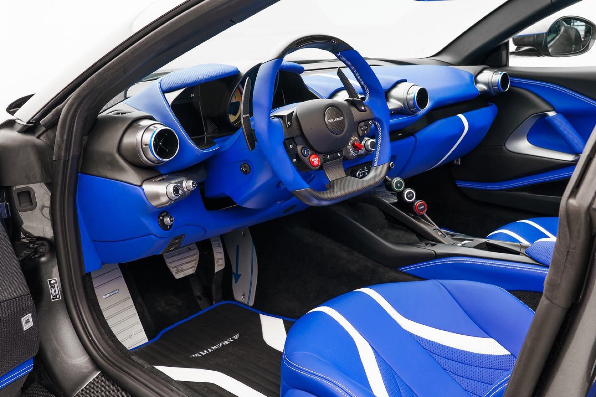 Download 2021 Mansory Stallone GTS based on Ferrari 812 GTS - Interior HD Wallpaper 1920x1280 #22