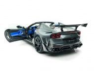 2021 Mansory Stallone GTS based on Ferrari 812 GTS - Rear Three-Quarter Wallpaper 190x150