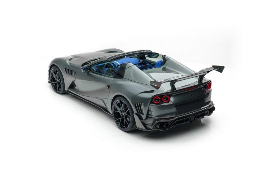 2021 Mansory Stallone GTS based on Ferrari 812 GTS - Rear Three-Quarter Wallpaper 850x567 #7