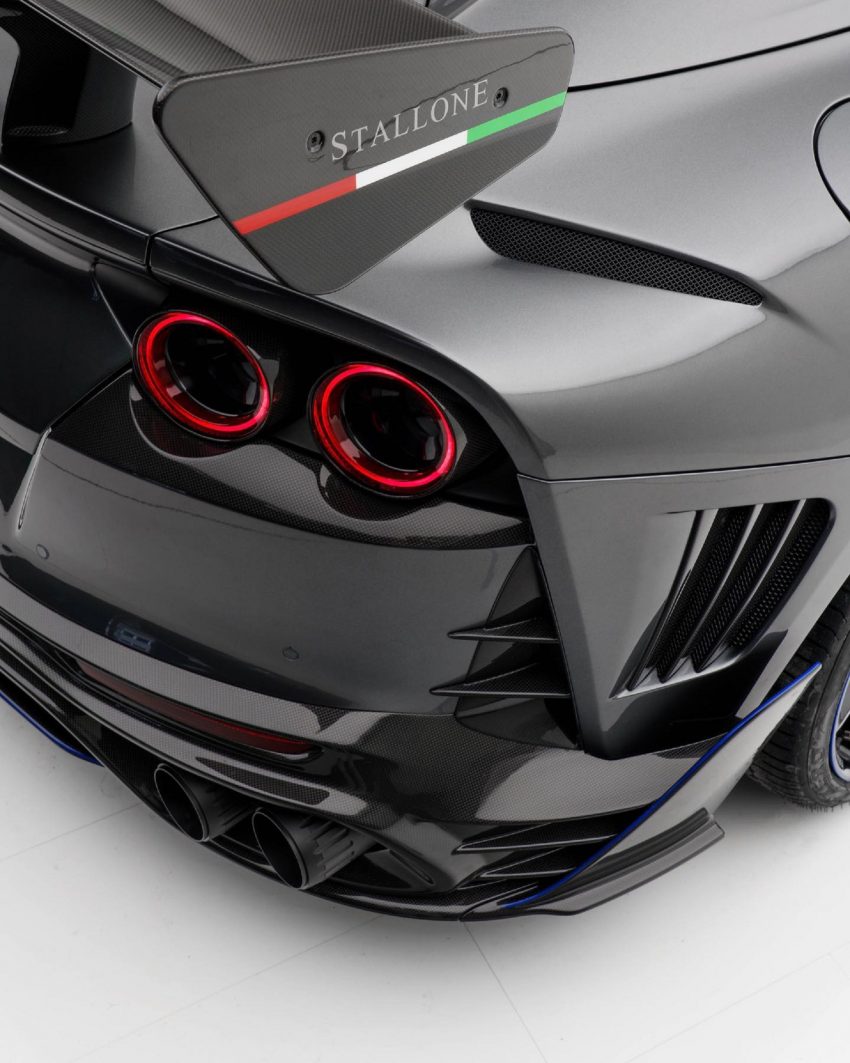 2021 Mansory Stallone GTS based on Ferrari 812 GTS - Tail Light Phone Wallpaper 850x1063 #19