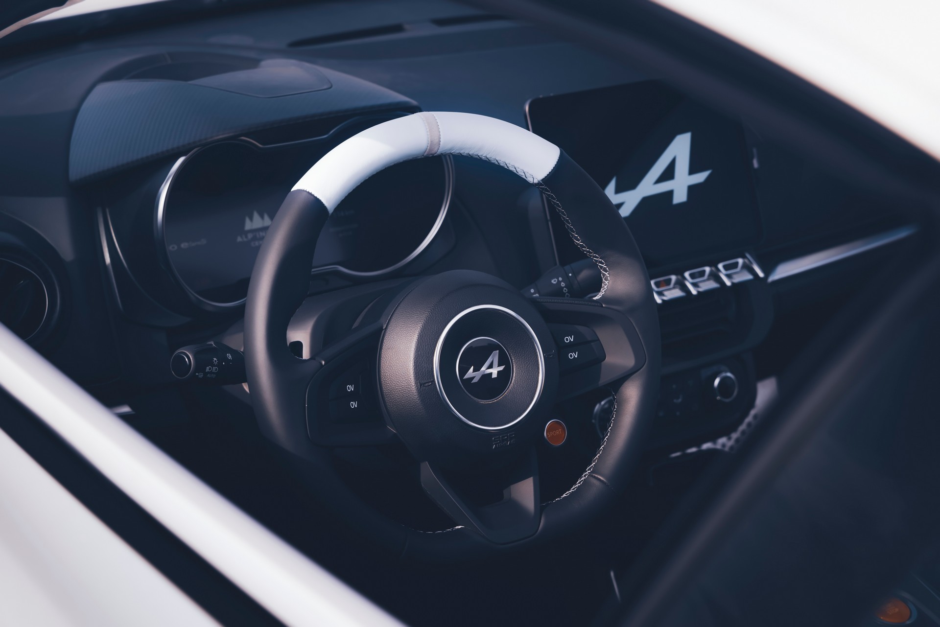 Download 2022 Alpine A110 E-ternite Concept - Interior, Steering Wheel HD Wallpaper 1920x1281 #16