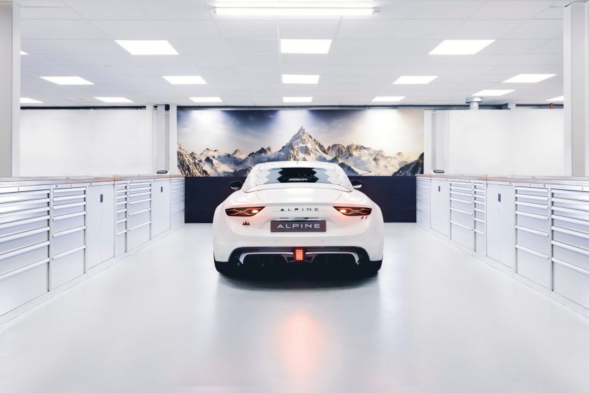 2022 Alpine A110 E-ternite Concept - Rear Wallpaper 850x567 #13