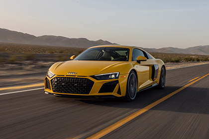 Download 2022 Audi R8 V10 Coupé - US version HD Wallpapers and Backgrounds