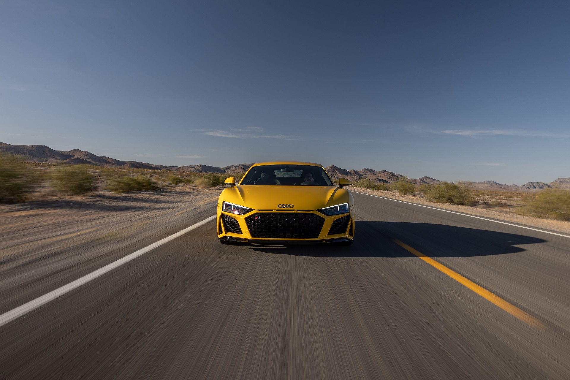Download 2022 Audi R8 V10 Coupé - US version - Front HD Wallpaper 1920x1280 #5