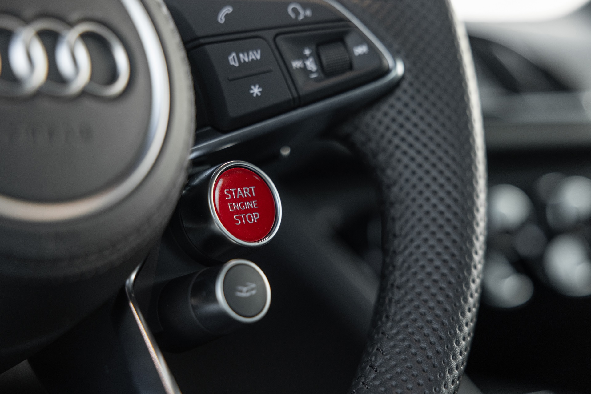 Download 2022 Audi R8 V10 Coupé - US version - Interior, Steering Wheel HD Wallpaper 1920x1280 #41