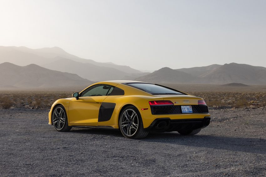 2022 Audi R8 V10 Coupé - US version - Rear Three-Quarter Wallpaper 850x567 #12