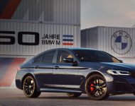 2022 BMW 530i M Sport 50 Jahre M Edition - Front Three-Quarter Wallpaper 190x150