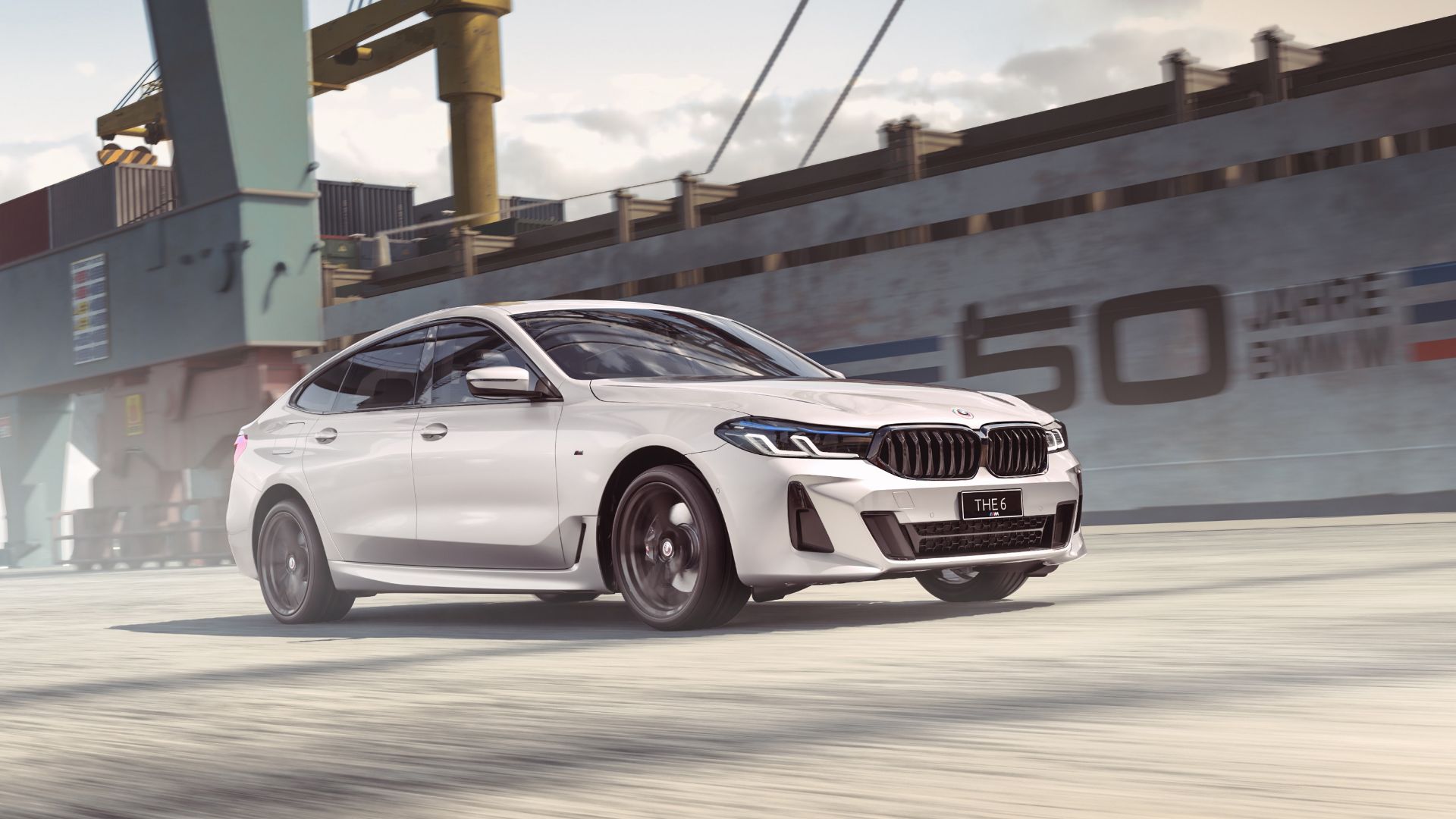 Download 2022 BMW 630i M Sport 50 Jahre M Edition - Front Three-Quarter HD Wallpaper 1920x1080 #1