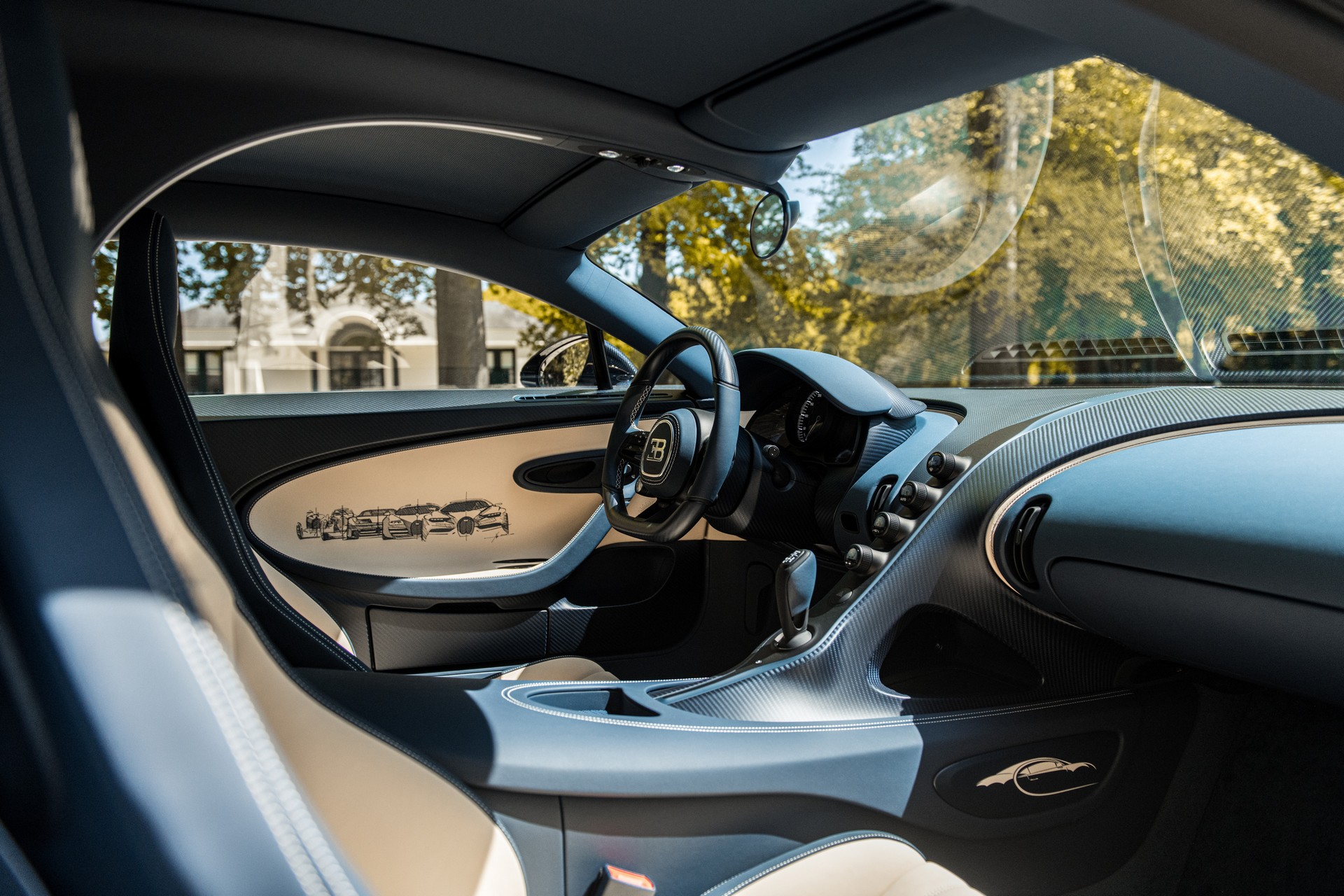 Download 2022 Bugatti Chiron L’Ébé - Interior HD Wallpaper 1920x1280 #12