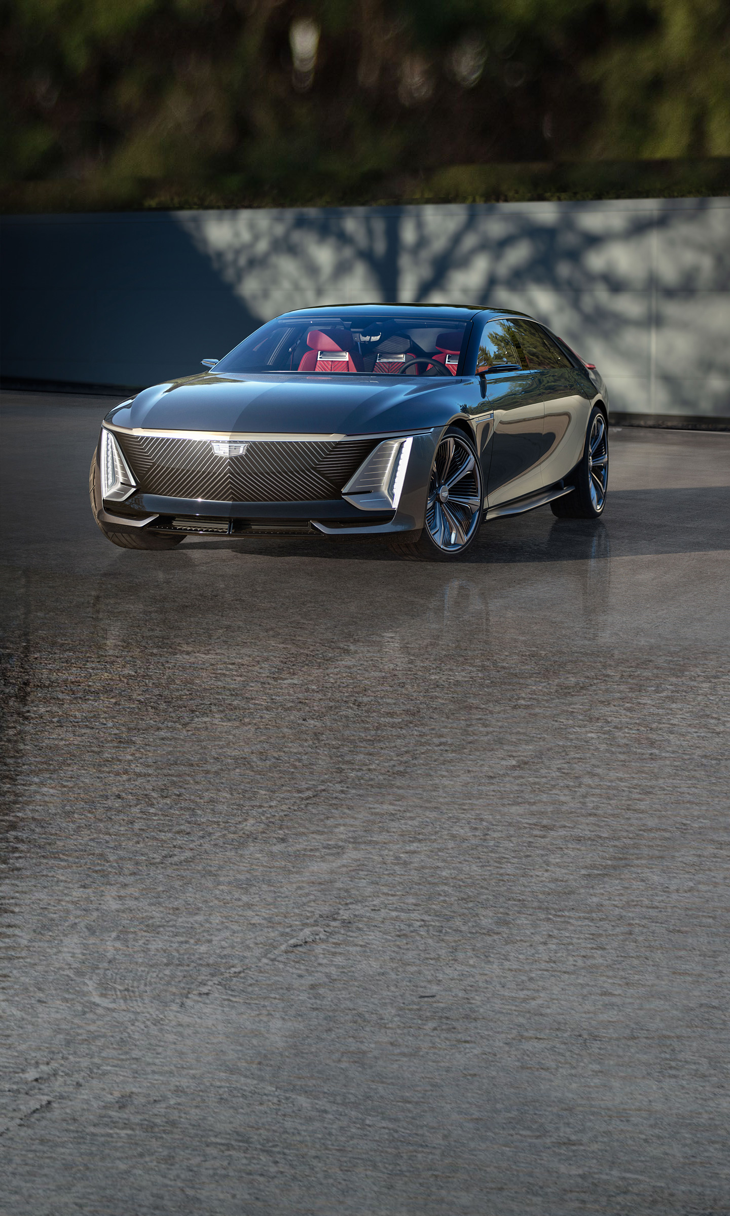 Download 2022 Cadillac Celestiq Concept - Front Three-Quarter HD Phone Wallpaper 1440x2400 #2