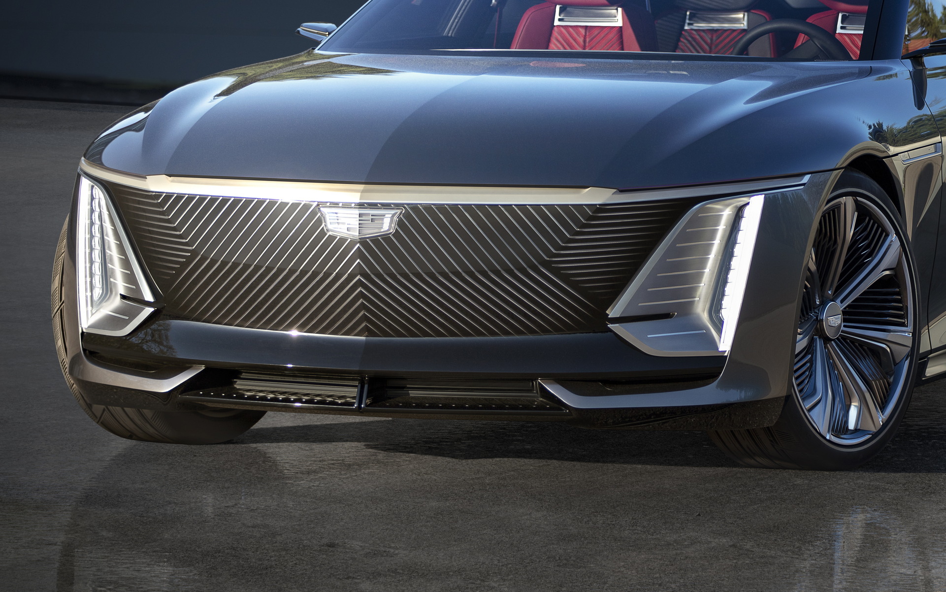 Download 2022 Cadillac Celestiq Concept - Front HD Wallpaper 1921x1202 #6