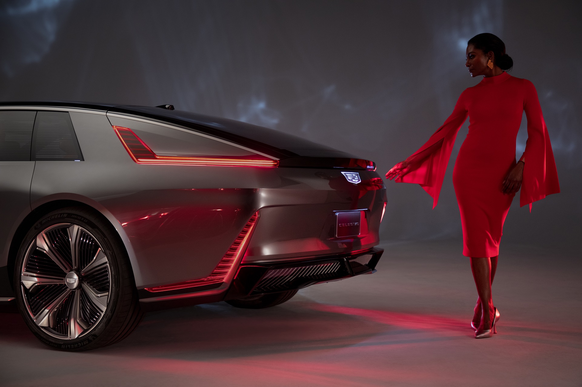 Download 2022 Cadillac Celestiq Concept - Rear HD Wallpaper 1921x1280 #11