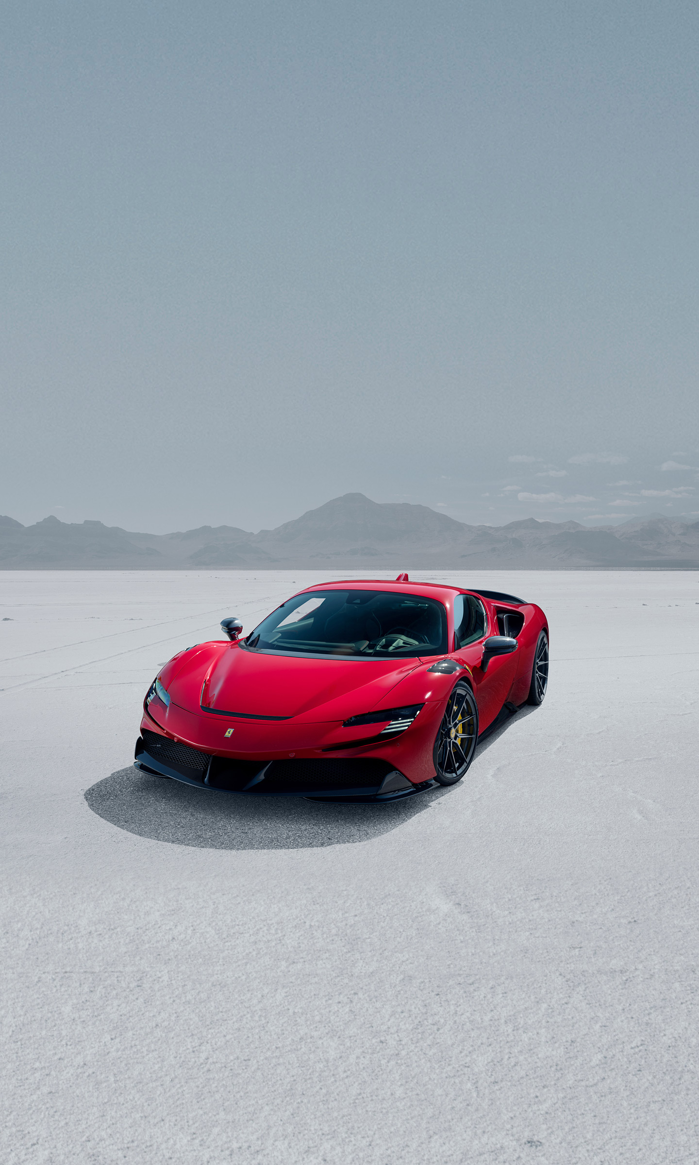 Download 2022 Ferrari SF90 Stradale by Novitec - Front Three-Quarter HD Phone Wallpaper 1440x2400 #12