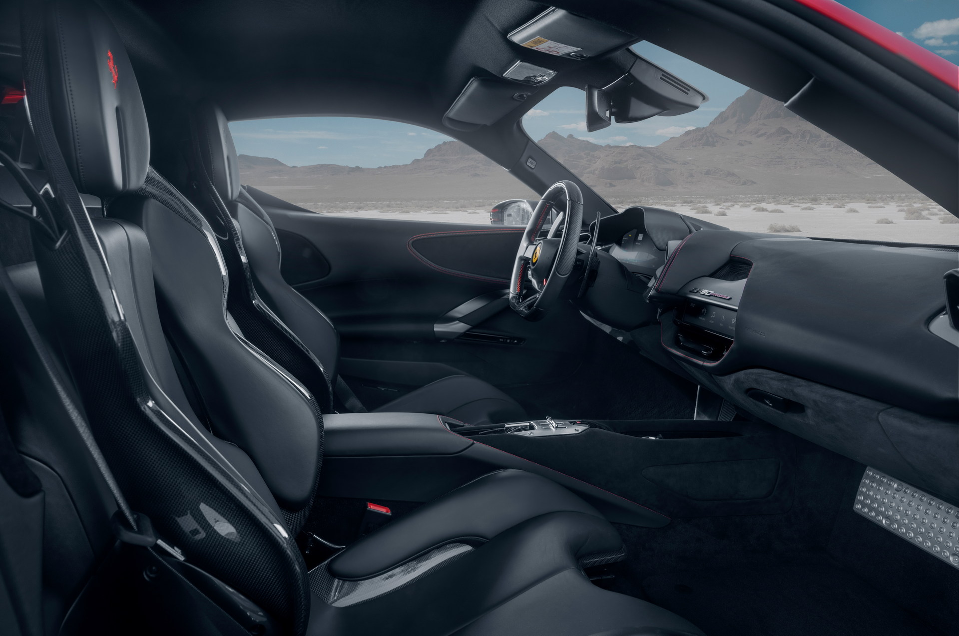 Download 2022 Ferrari SF90 Stradale by Novitec - Interior HD Wallpaper 1920x1274 #17