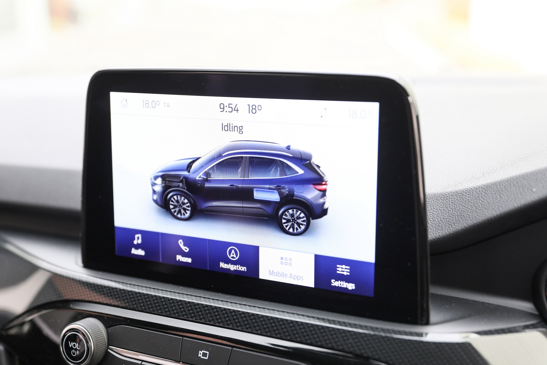 Download 2022 Ford Escape PHEV - AU version - Central Console HD Wallpaper 1920x1283 #171