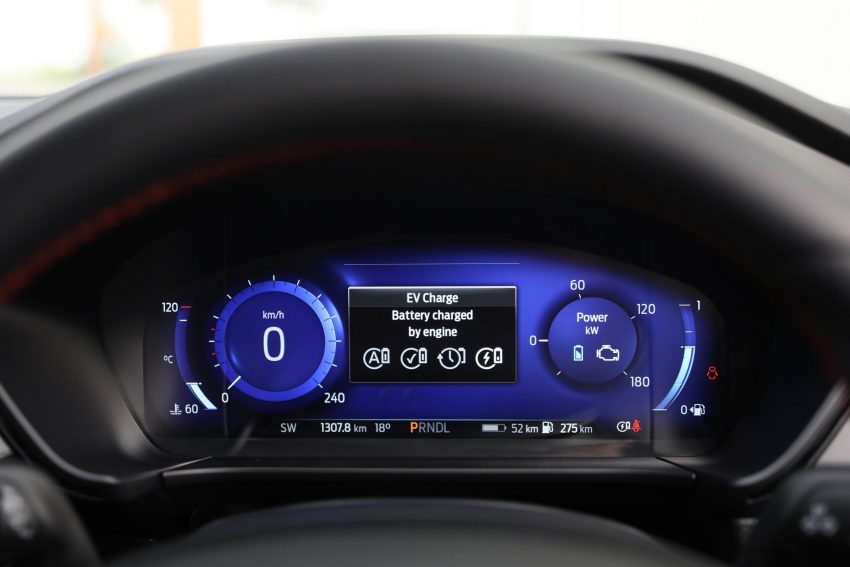 2022 Ford Escape PHEV - AU version - Digital Instrument Cluster Wallpaper 850x567 #174