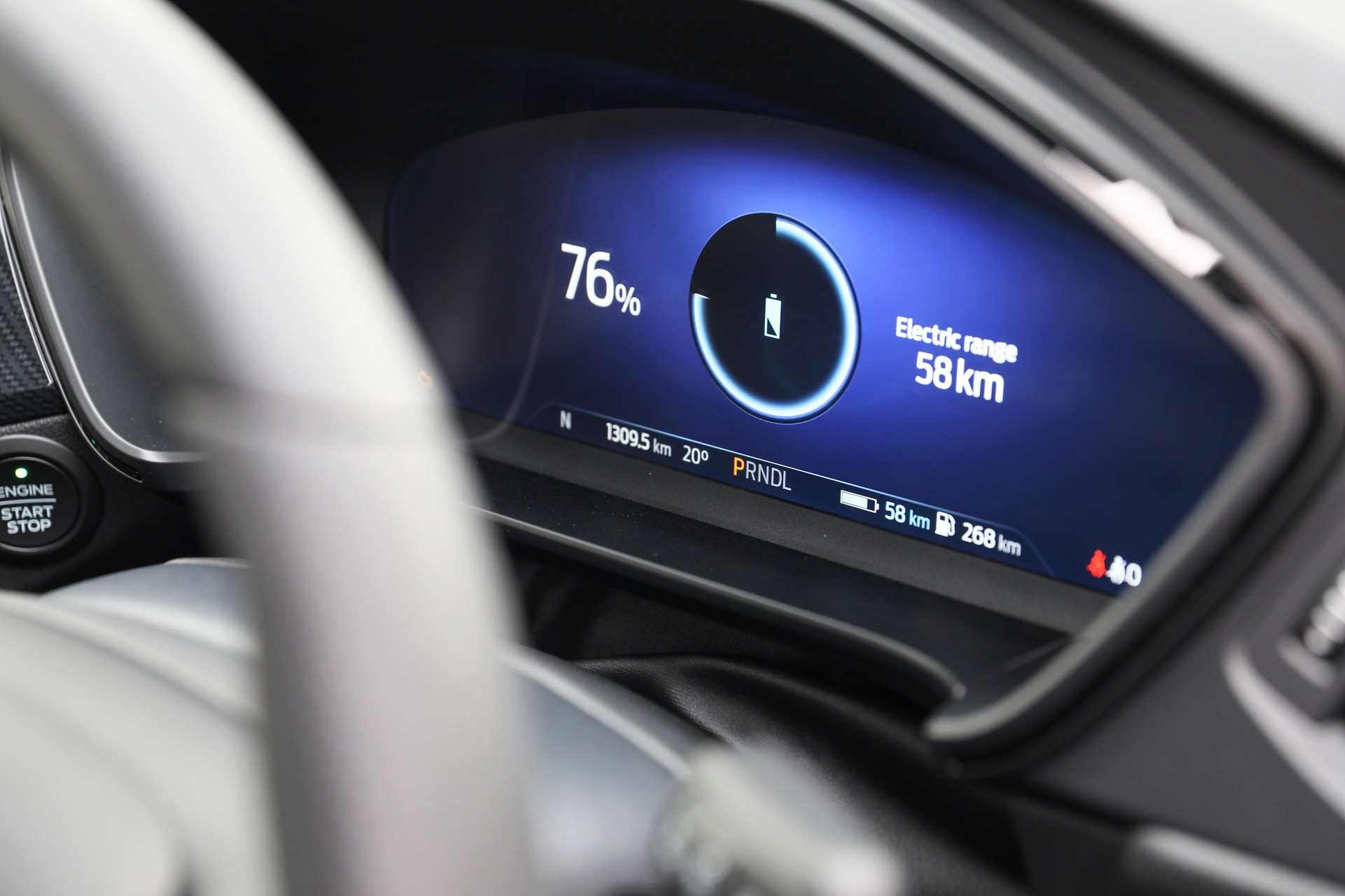 Download 2022 Ford Escape PHEV - AU version - Digital Instrument Cluster HD Wallpaper 1920x1280 #177