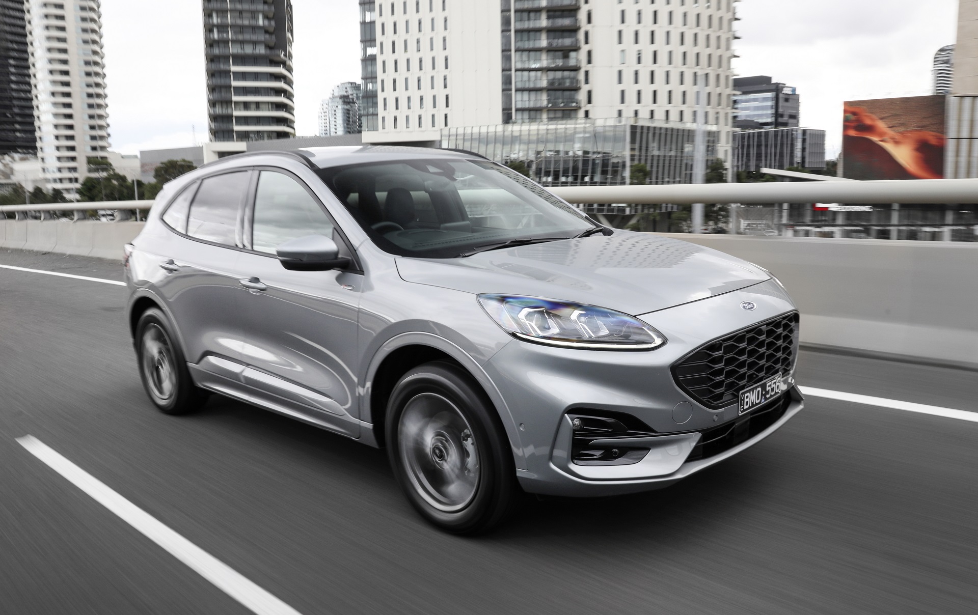 Download 2022 Ford Escape PHEV - AU version - Front Three-Quarter HD Wallpaper 1920x1208 #32