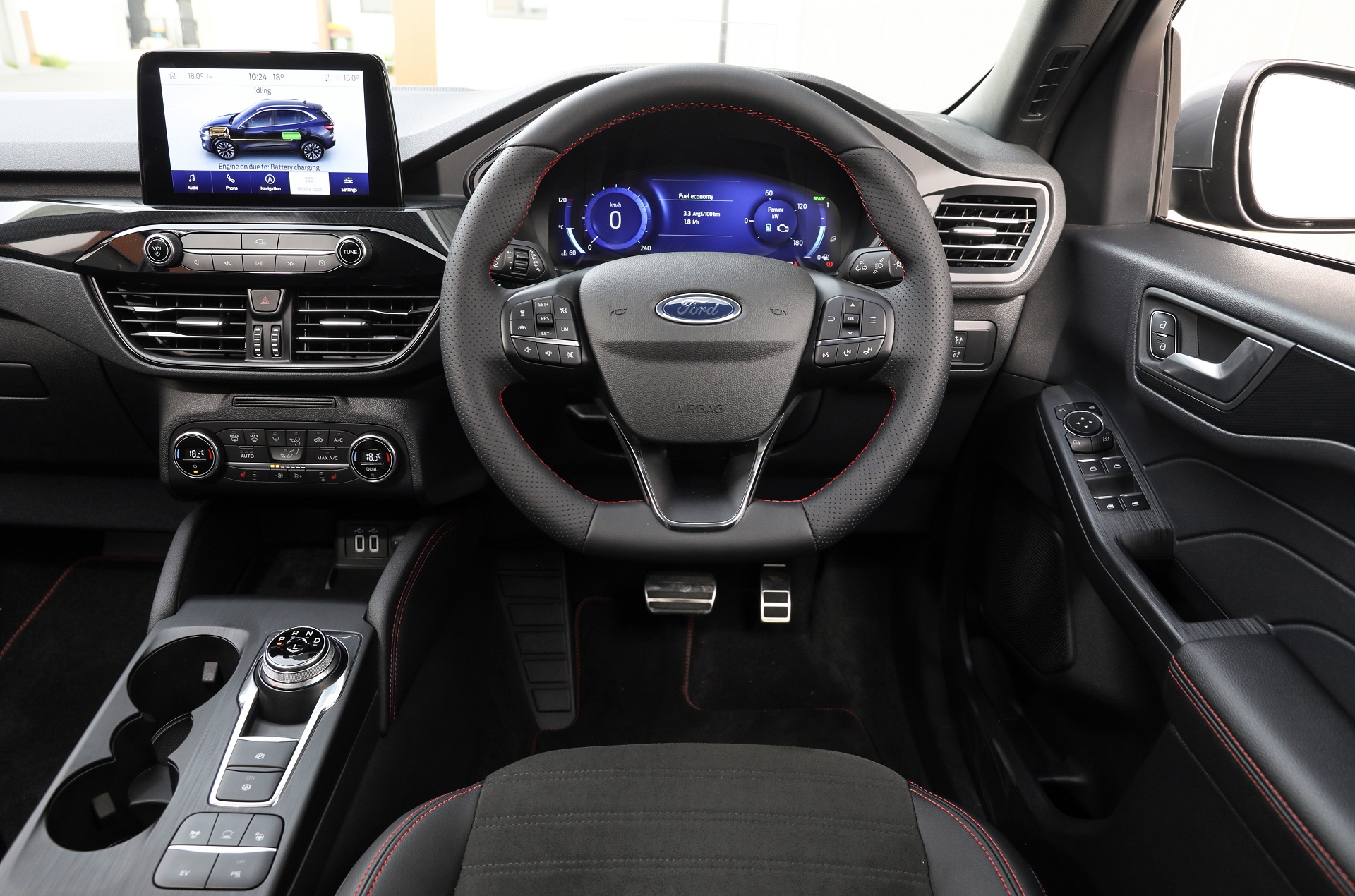 Download 2022 Ford Escape PHEV - AU version - Interior, Cockpit HD Wallpaper 1920x1270 #152