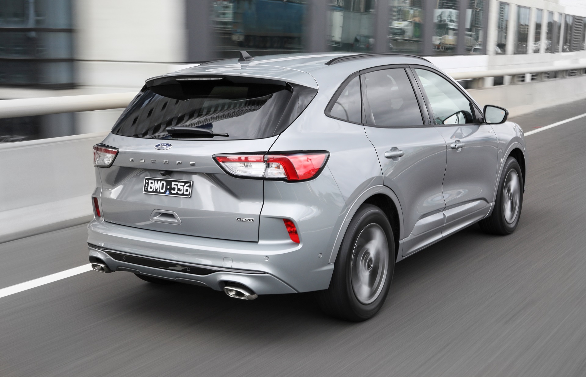 Download 2022 Ford Escape PHEV - AU version - Rear Three-Quarter HD Wallpaper 1920x1237 #39