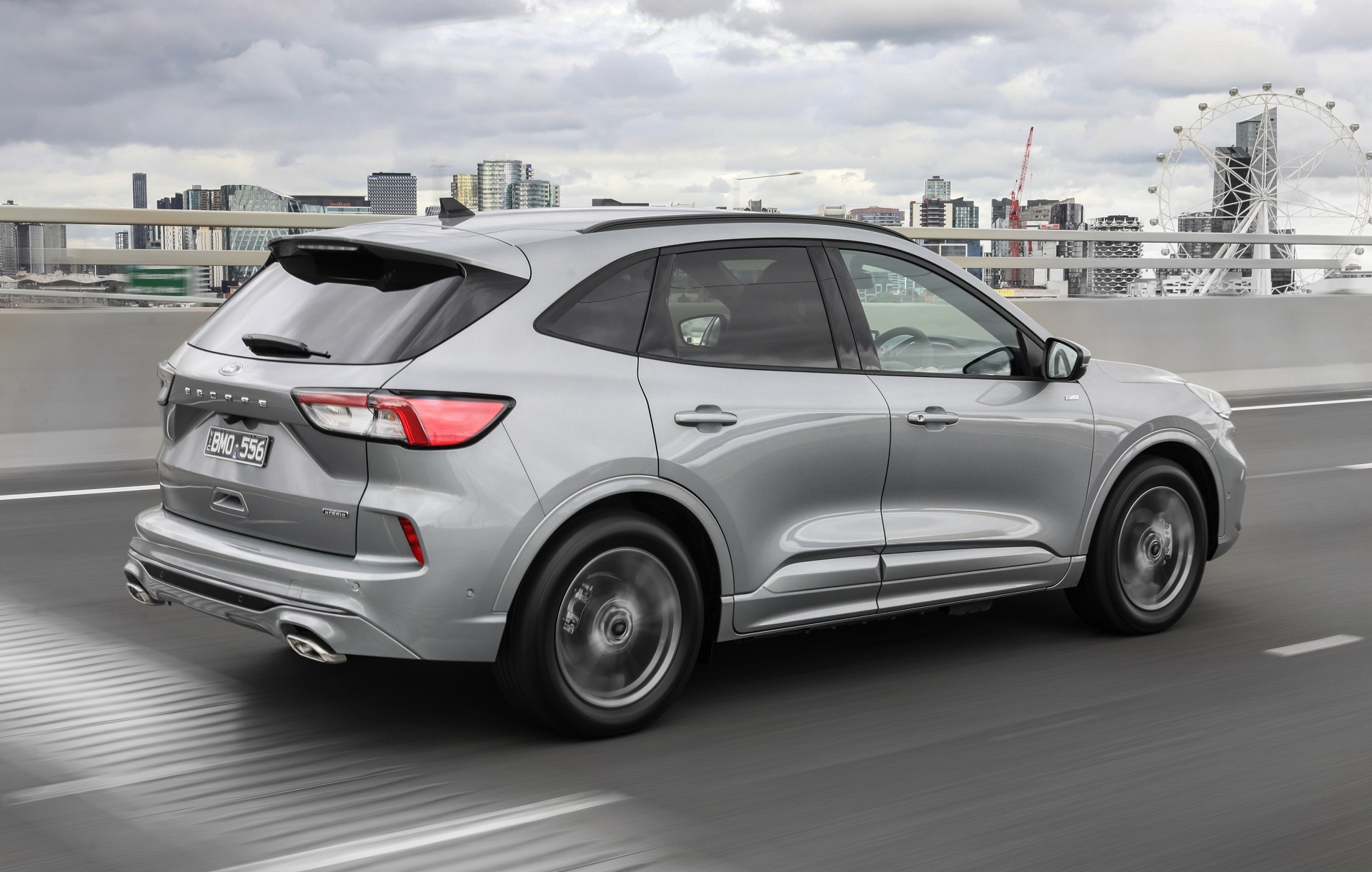 Download 2022 Ford Escape PHEV - AU version - Rear Three-Quarter HD Wallpaper 1920x1221 #22