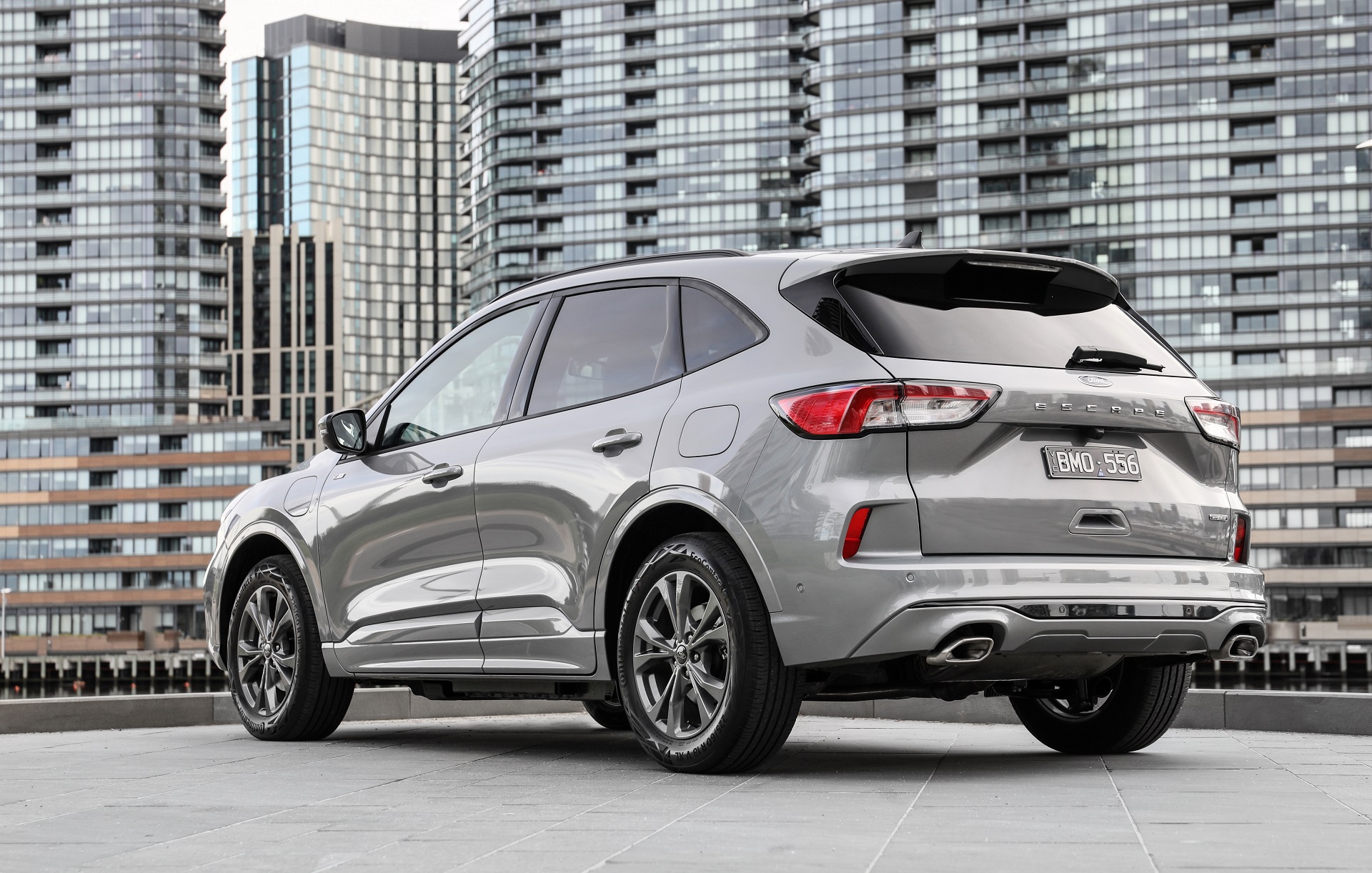 Download 2022 Ford Escape PHEV - AU version - Rear Three-Quarter HD Wallpaper 1920x1222 #10