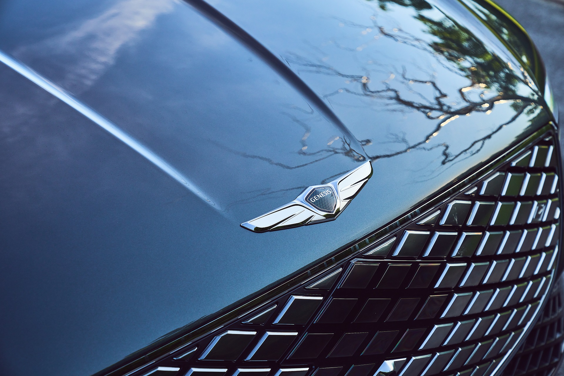 Download 2022 Genesis Electrified G80 - Badge HD Wallpaper 1921x1280 #42