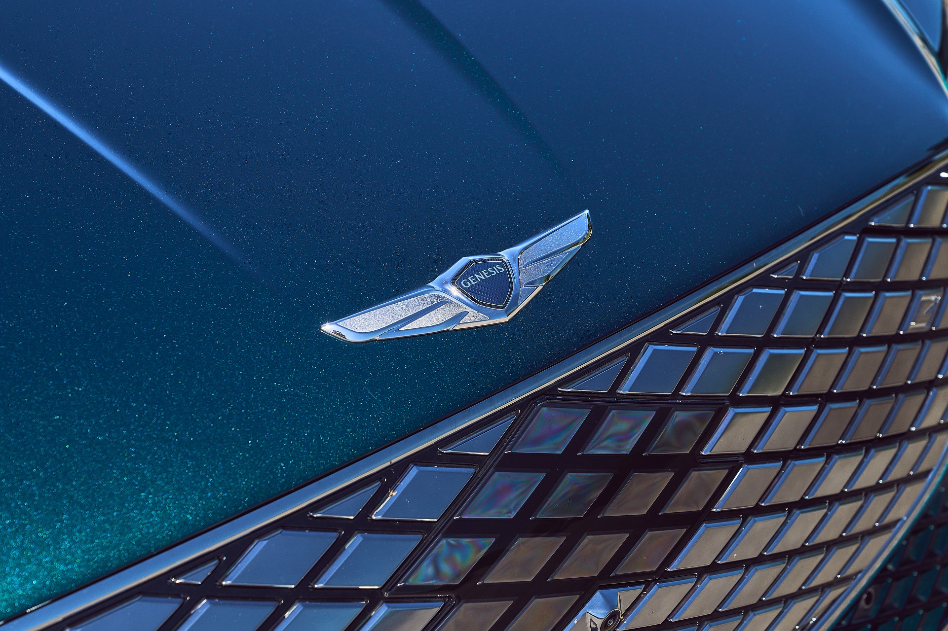 Download 2022 Genesis Electrified G80 - Badge HD Wallpaper 1921x1280 #43