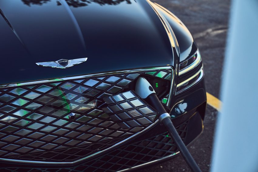 2022 Genesis Electrified G80 - Charging Connector Wallpaper 850x566 #44
