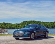 2022 Genesis Electrified G80 - Front Three-Quarter Wallpaper 190x150