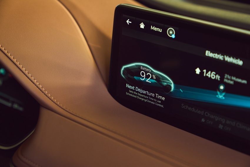 2022 Genesis Electrified G80 - Interior, Detail Wallpaper 850x566 #58