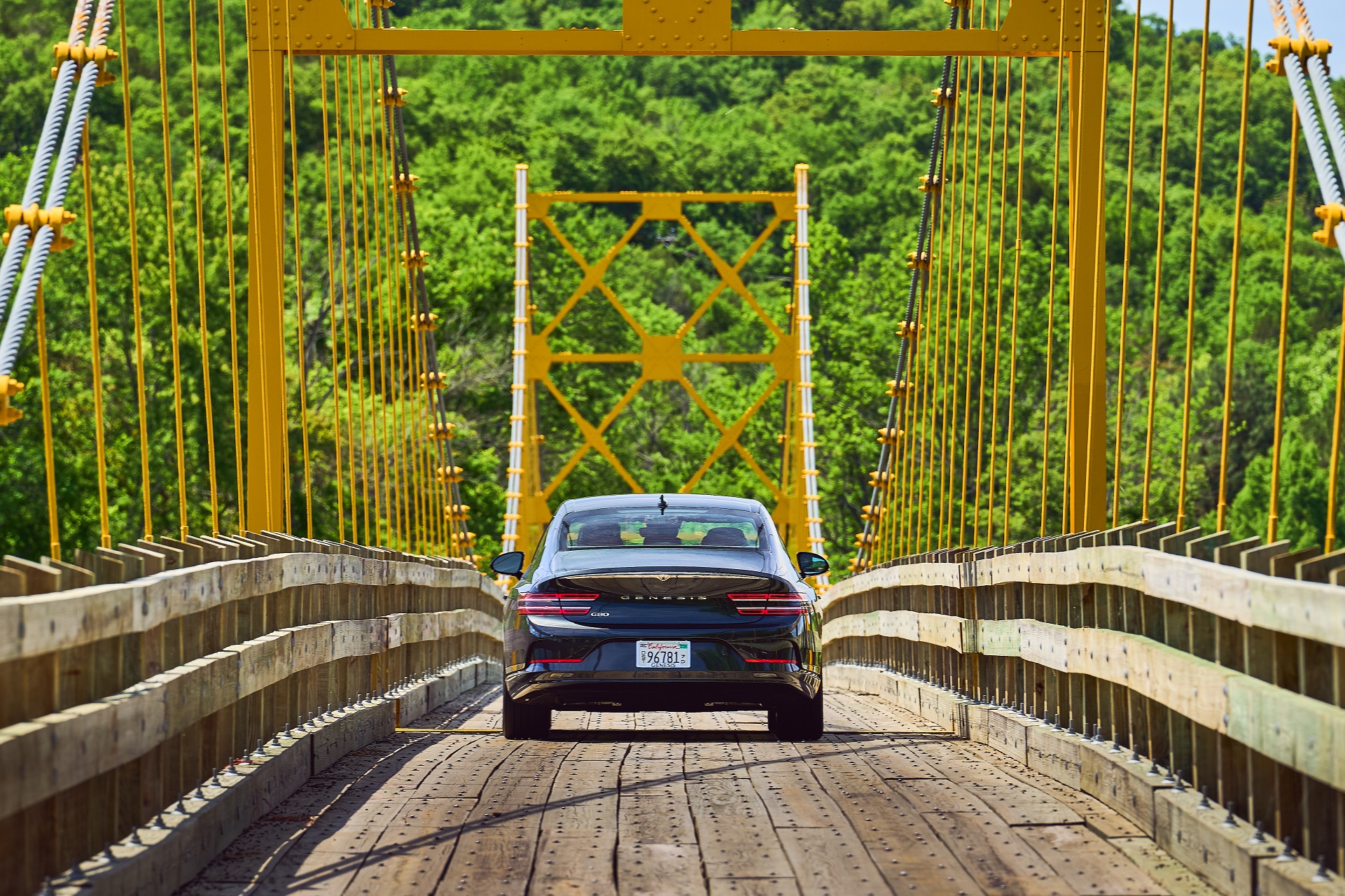 Download 2022 Genesis Electrified G80 - Rear HD Wallpaper 1921x1280 #32