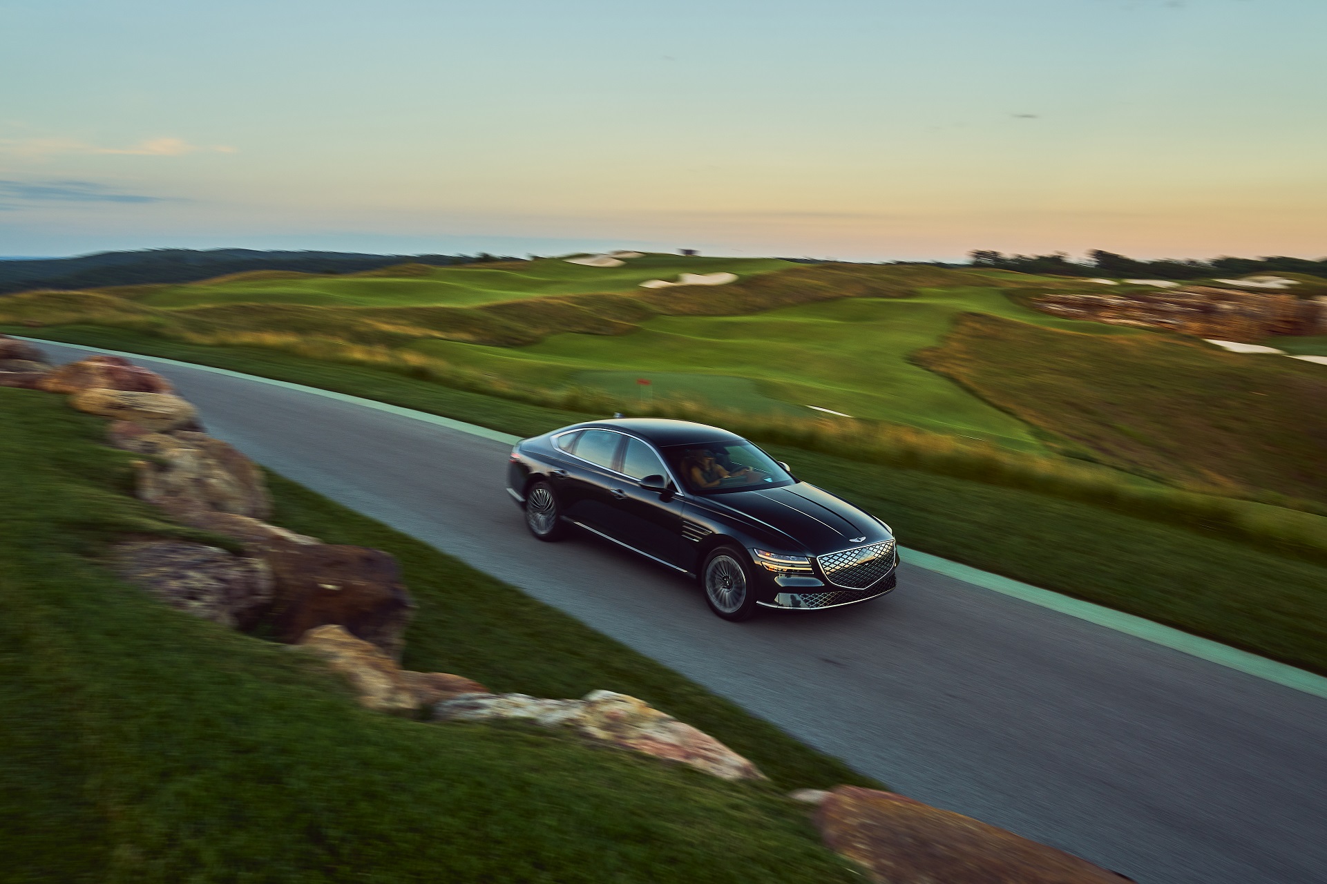 Download 2022 Genesis Electrified G80 - Top HD Wallpaper 1921x1280 #22