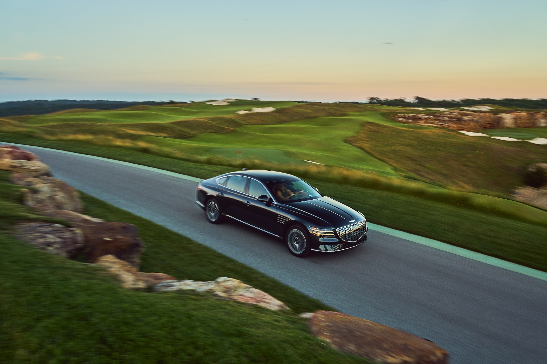 Download 2022 Genesis Electrified G80 - Top HD Wallpaper 1921x1280 #24